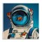 Stupell Industries Goldfish Astronaut Suit Wall Plaque Design by Kamdon Kreations